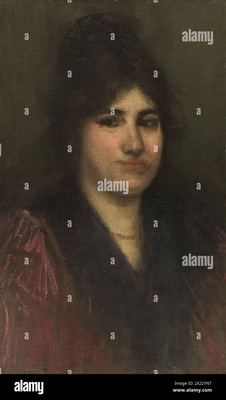 Pink and Gold: The Neapolitan, 1897. Carmen Rossi, the sitter of this ...