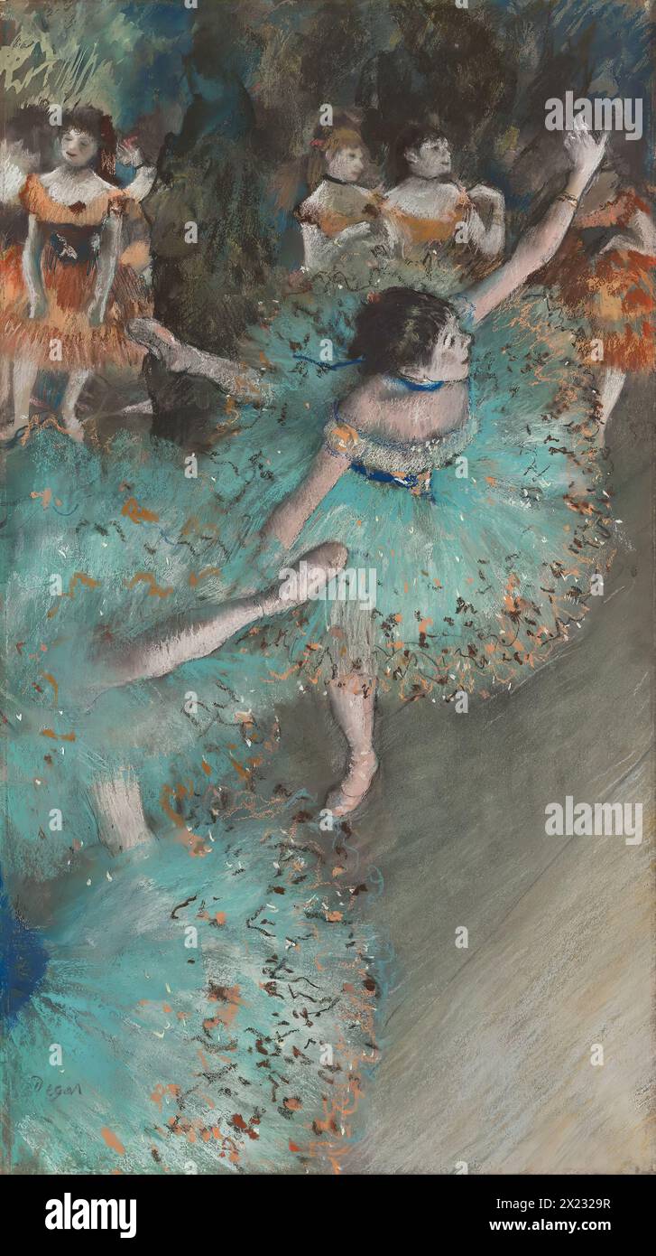 Degas dancer green hi-res stock photography and images - Alamy