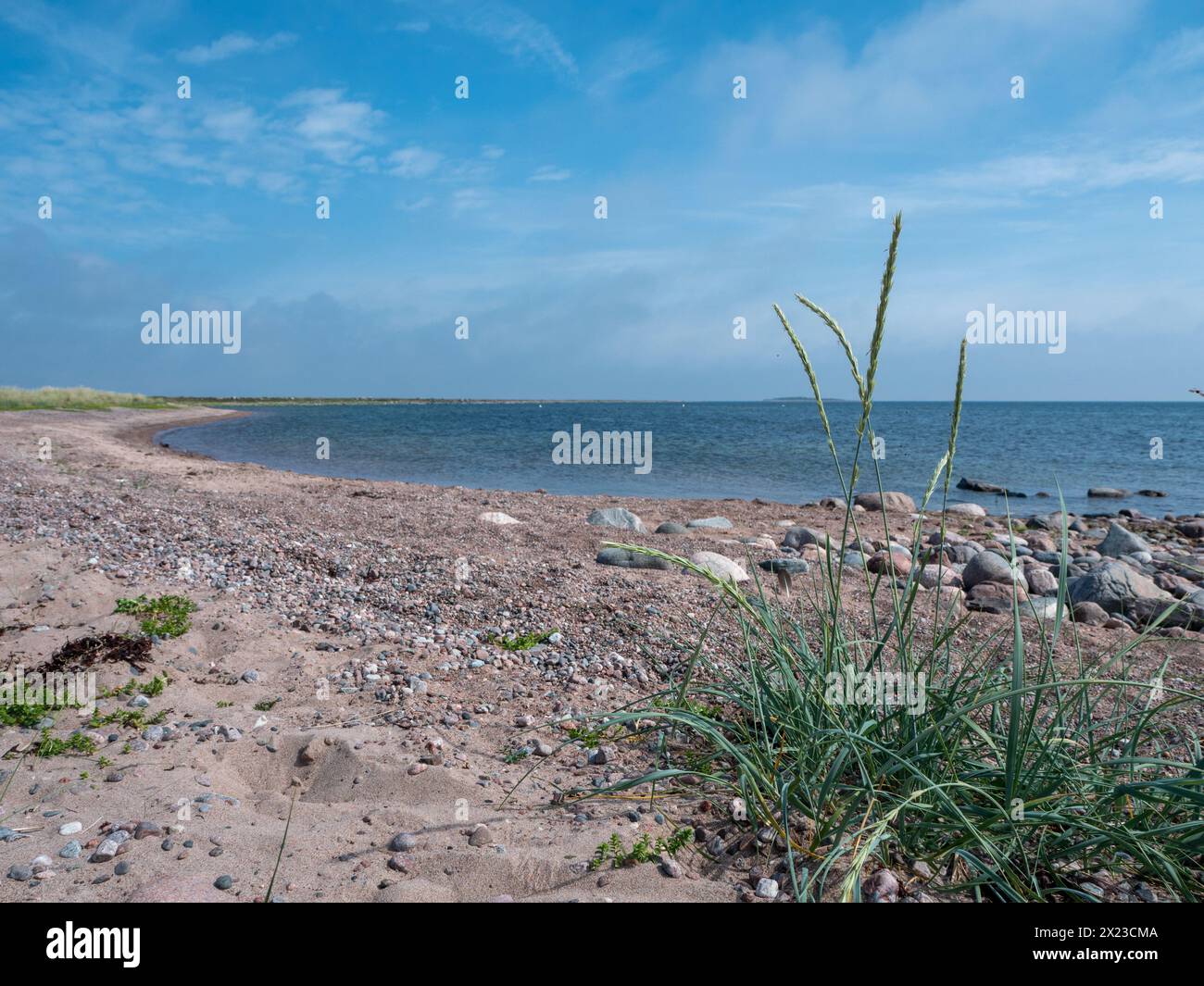The barren and beautiful island of Jurmo, Finland Stock Photo