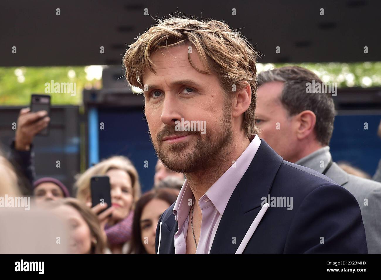 Premiere von THE FALL GUY Actor, Ryan Gosling Ankunft zum RED CARPET