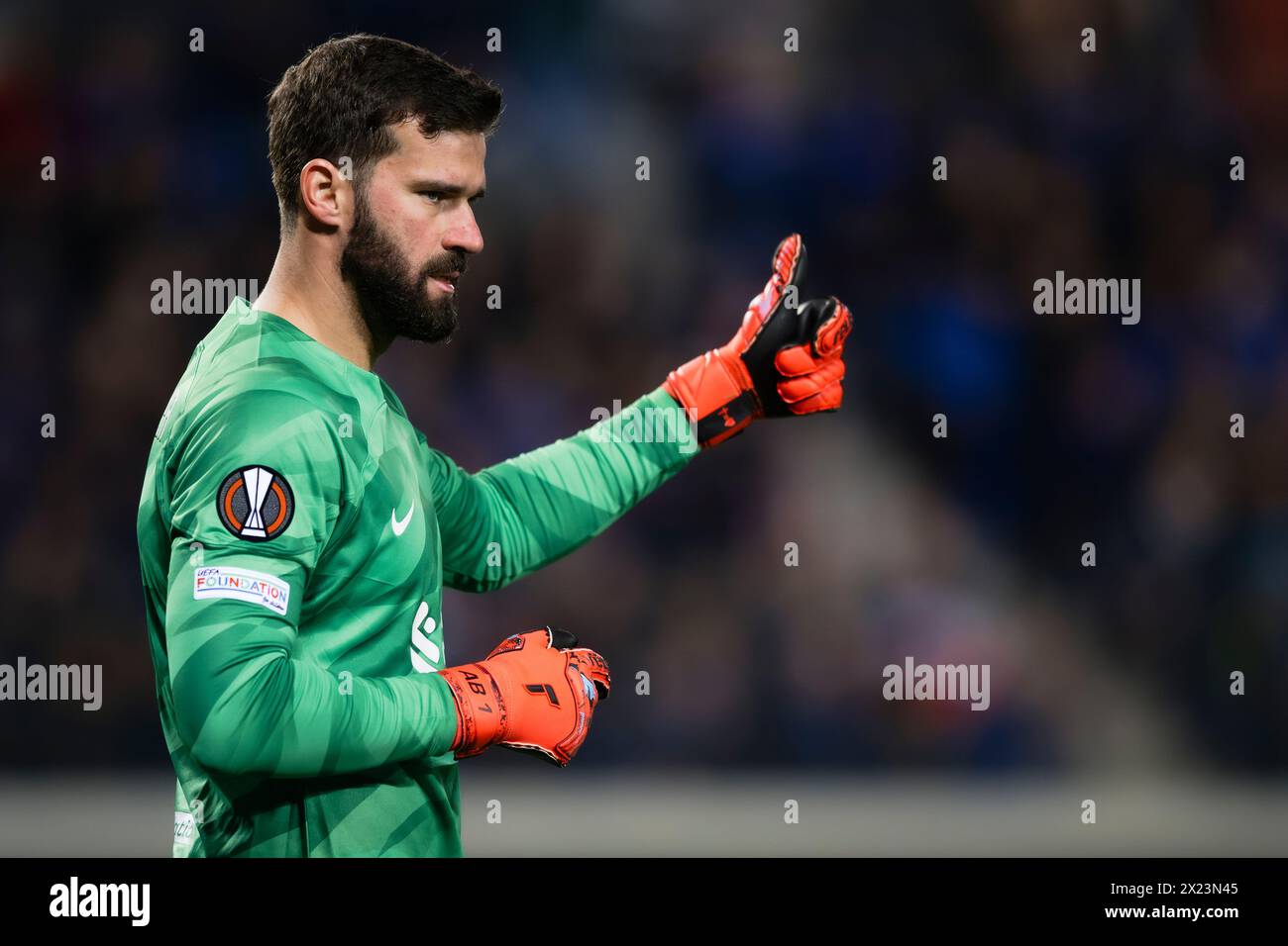Alisson becker liverpool 2024 hi-res stock photography and images - Alamy