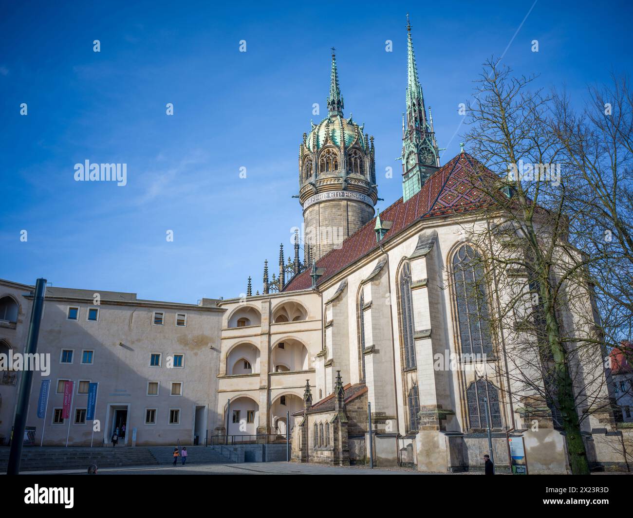 ★〈英文〉「German Talers　church and city」 This German church is the tallest in the world. Until
