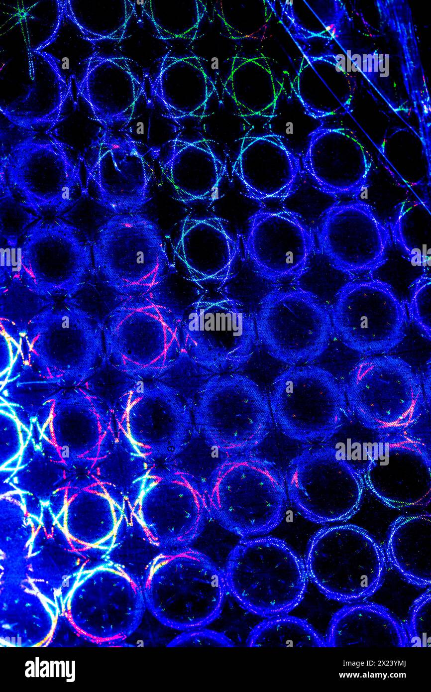 A Vibrant Holographic Abstract Shiny Dancefloor Sci-fi Background Stock ...