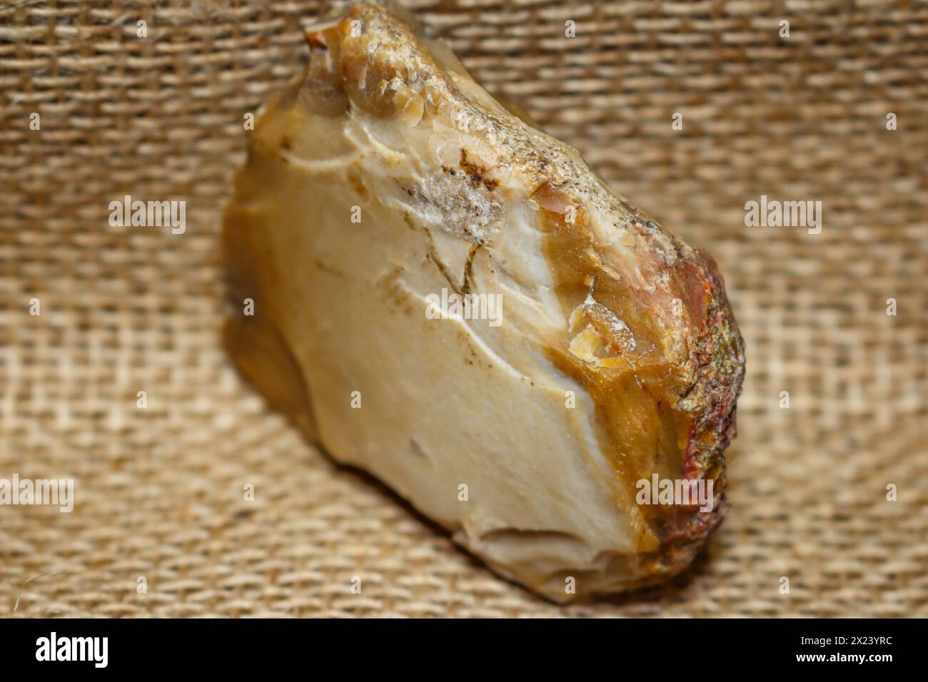 Stone with traces of rough processing and use in ancient times ...