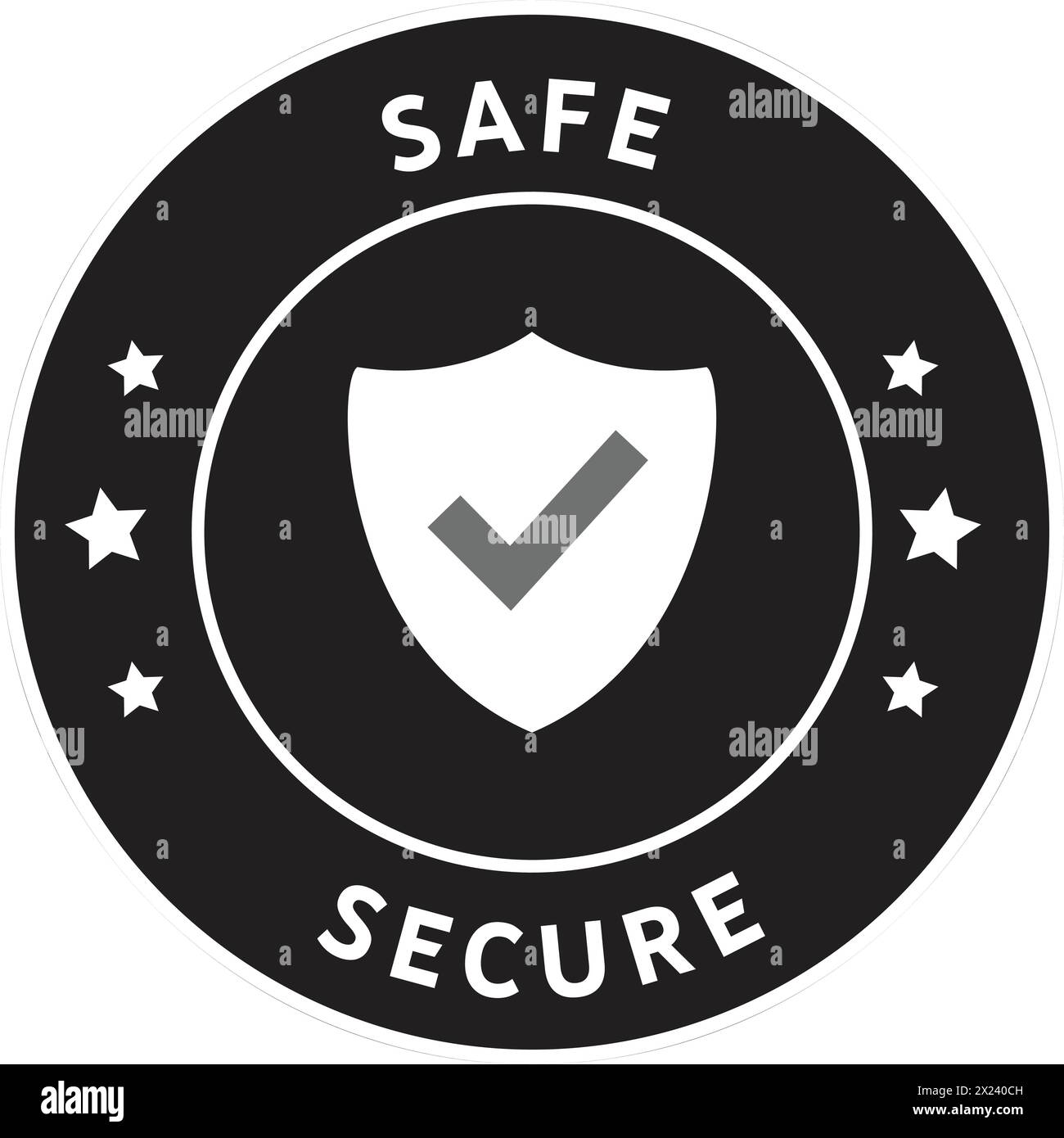 Guard Password Protection Icon Cut Out Stock Images Pictures Alamy