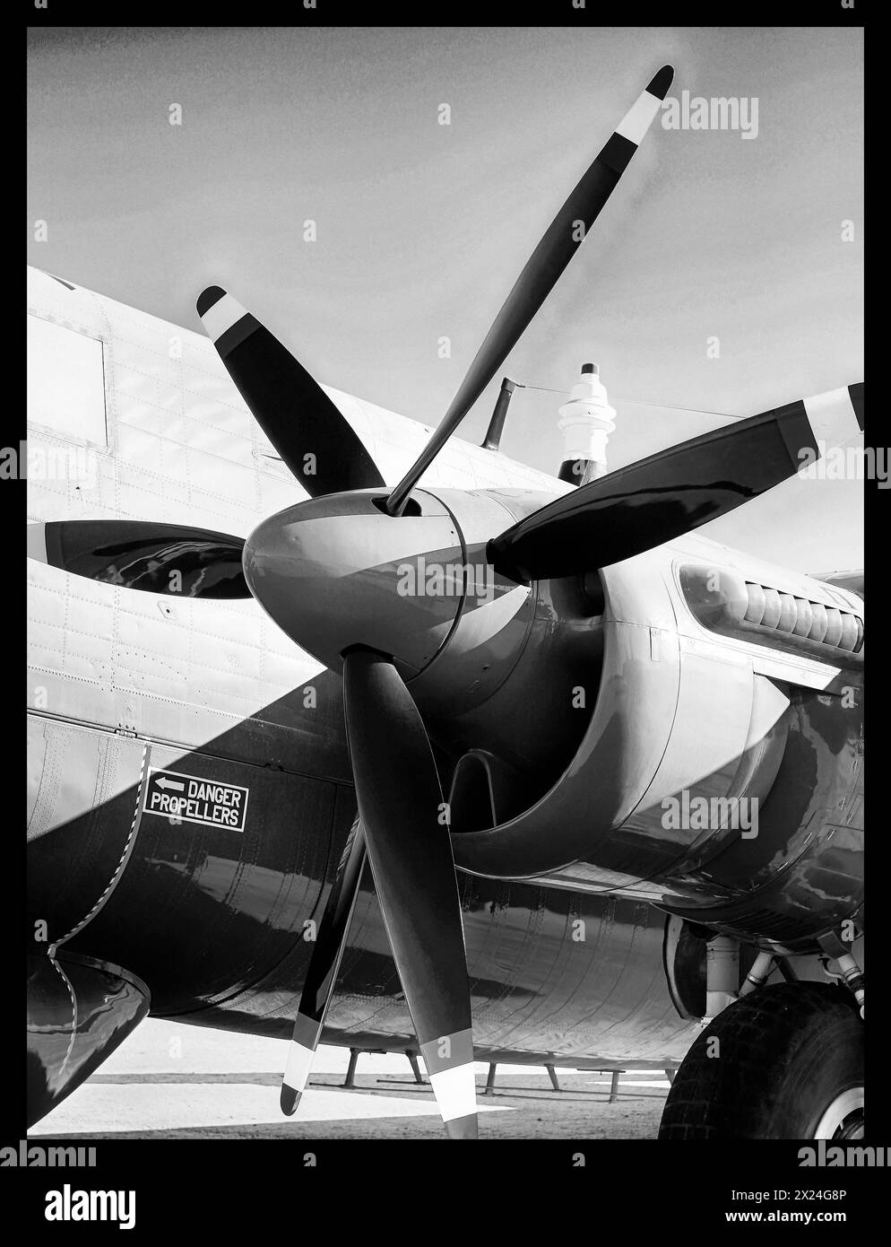 1951 British RAF Avro Shackelton maritime patrol plane on display at