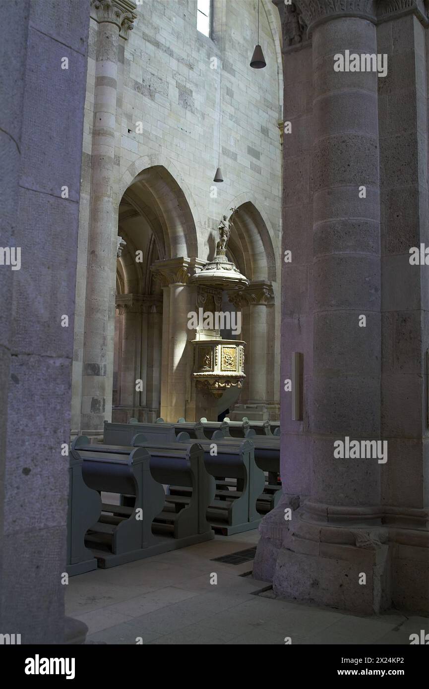 Alba Iulia, Rumänien, Romania; Catedral Católica de San Miguel - interior; Katholische Kathedrale St. Michael - Innenraum, innen Stock Photo