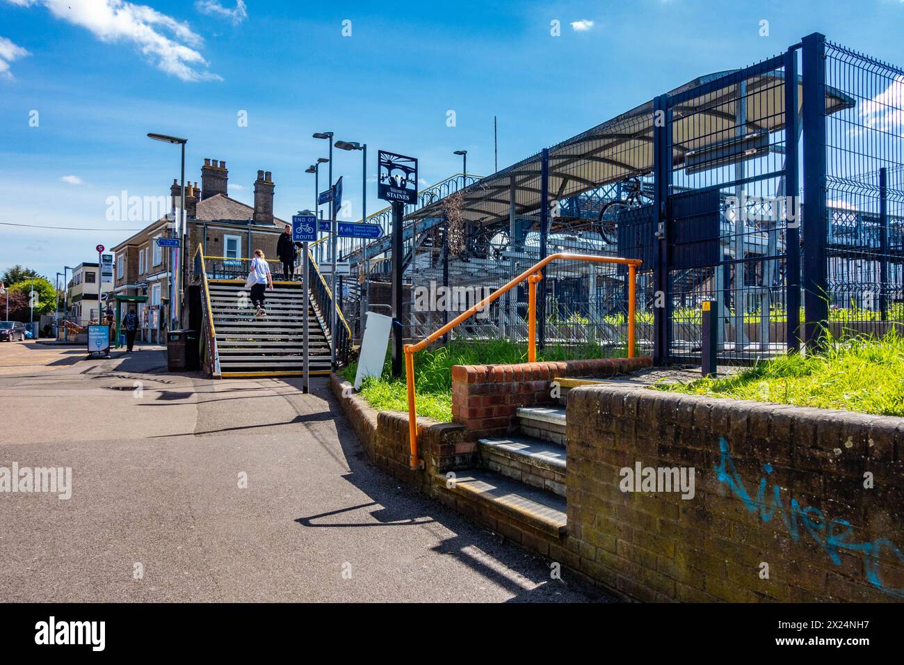 Station fencing hires stock photography and images Alamy