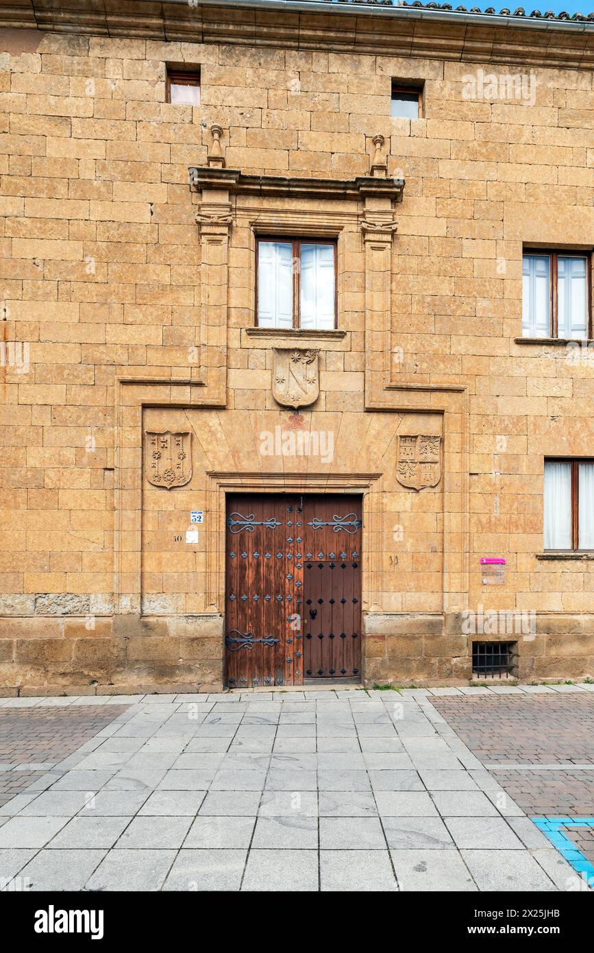 Miranda's House (Casa de los Miranda Ocampo), the palace was built by the Hernando Miranda in year 1552 and rebuilt in the late years of the 19th cent Stock Photo