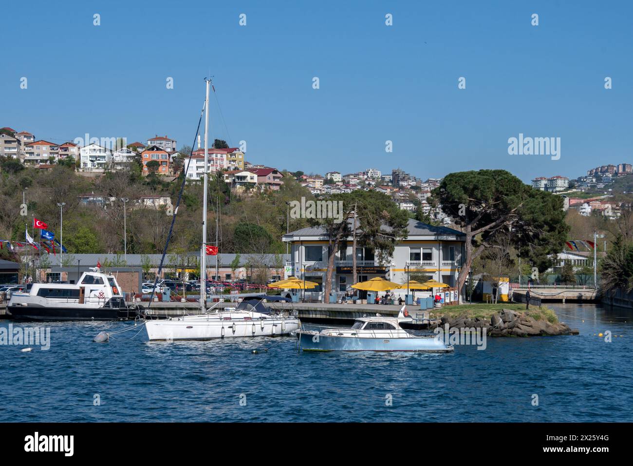 Cubuklu Neighborhood in Beykoz District of Istanbul, Turkey Stock Photo