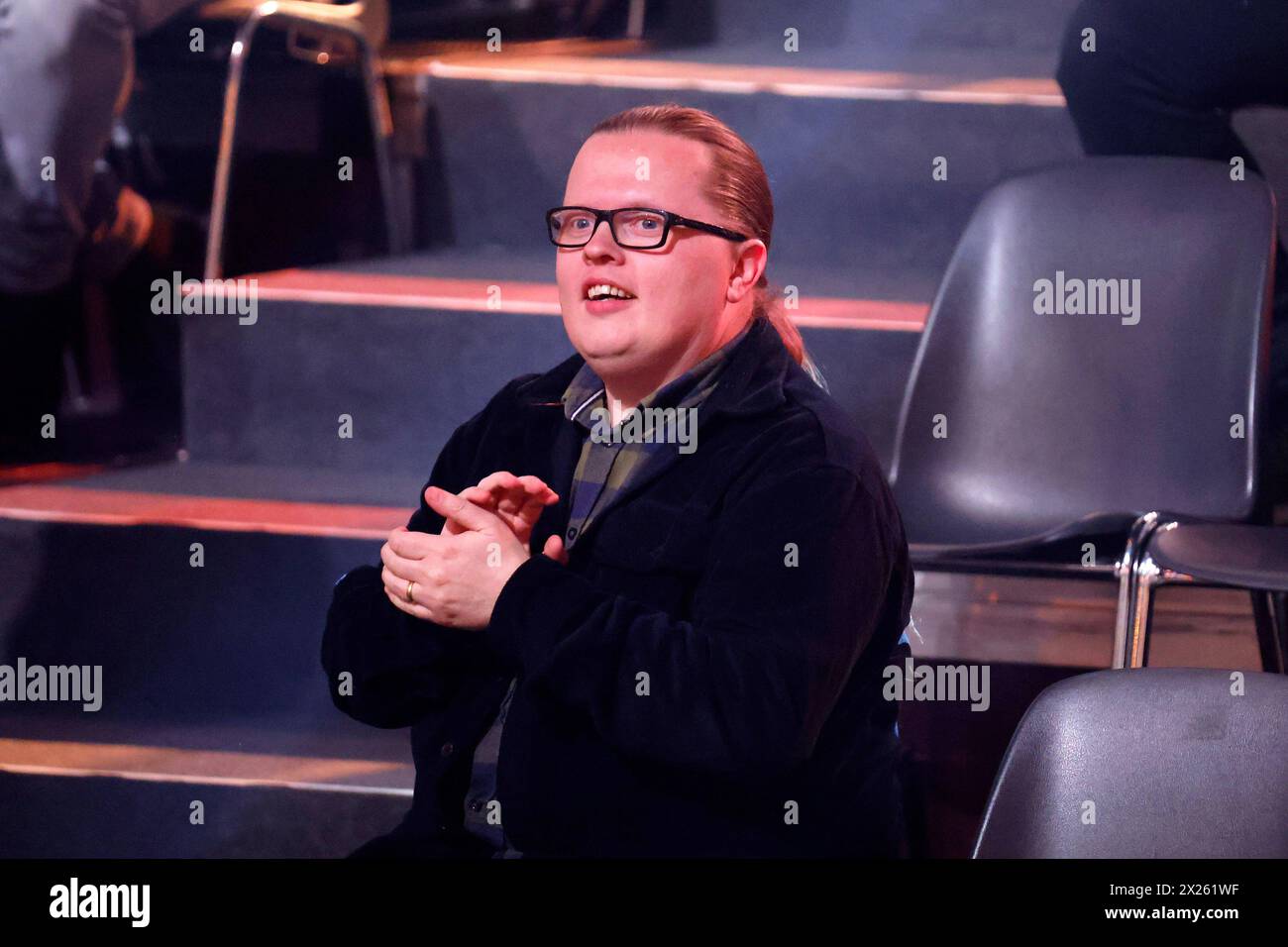 Sänger Angelo Kelly, Vater von Kandidat Gabriel Kelly, in der siebten ...