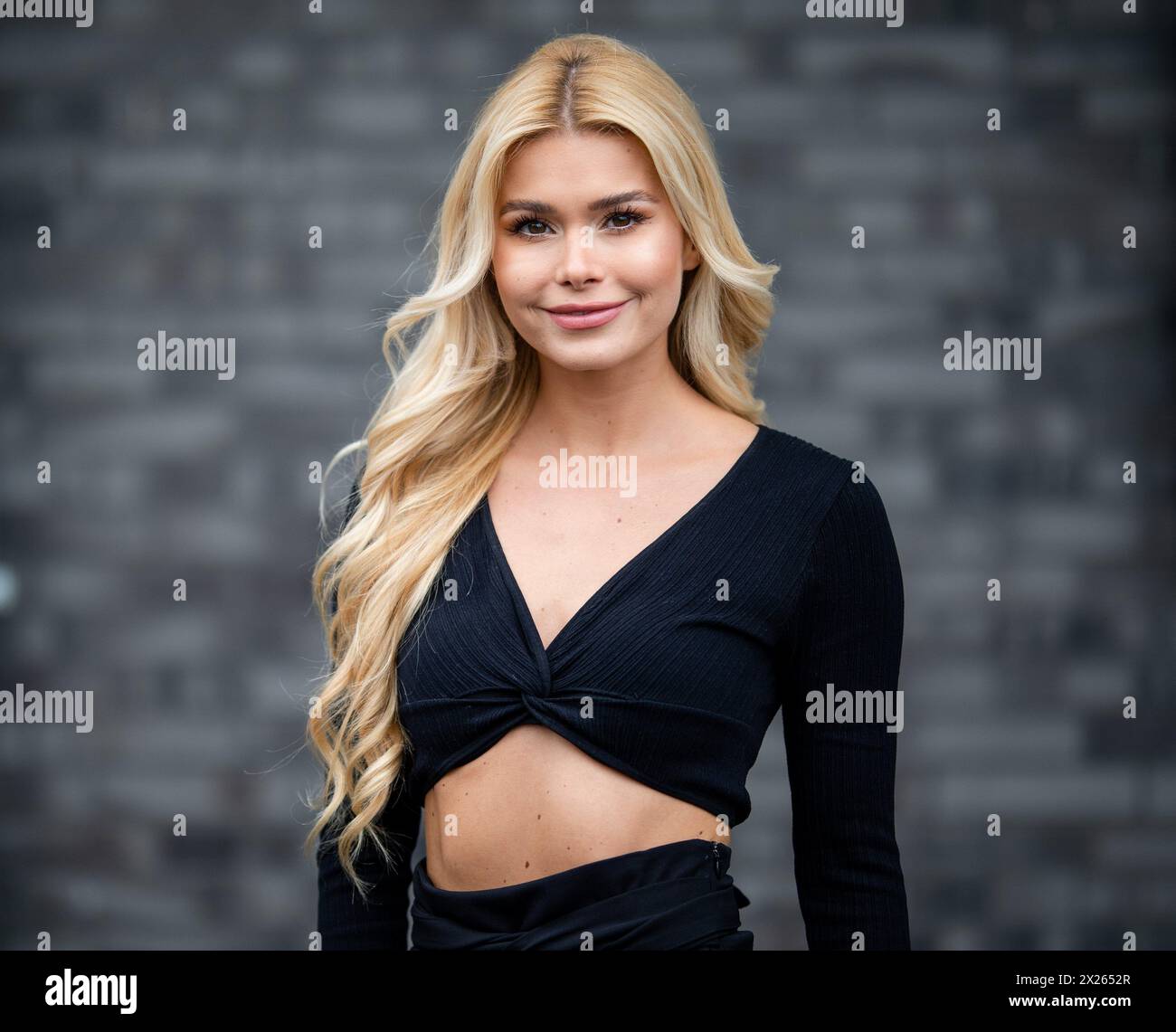 Waldbronn, Germany. 20th Apr, 2024. Influencer Pamela Reif at a media