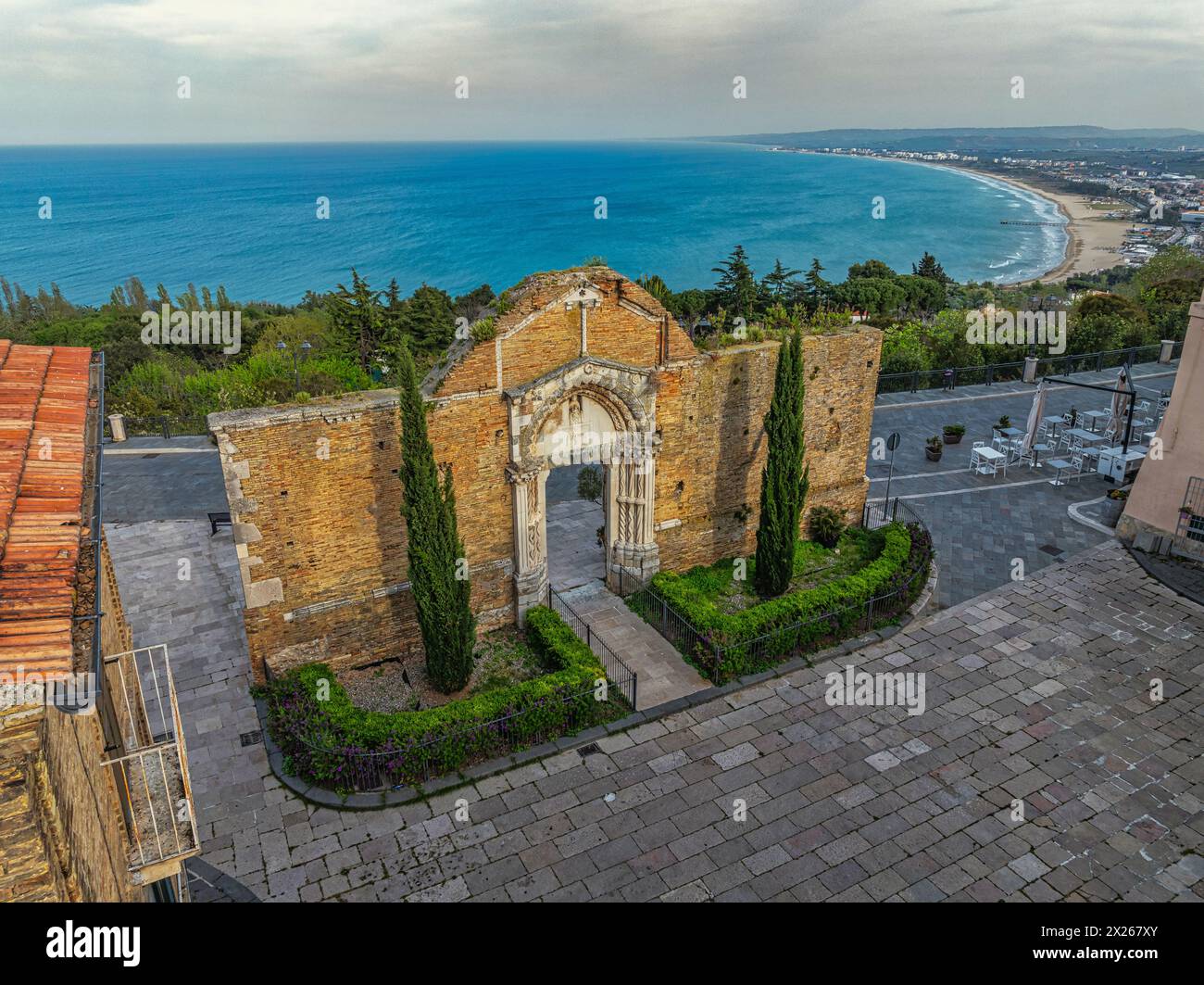 Aerial View Of The Church Of San Pietro Was A Catholic Building Of Aerial View Of The Church Of San Pietro Was A Catholic Building Of