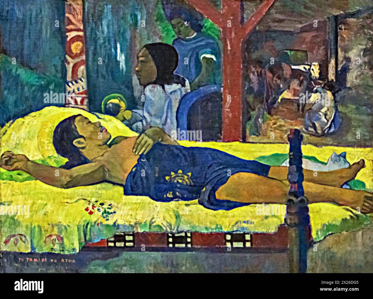 the-birth-of-christ-1896-painting-by-artist-gauguin-paul-1848-1903