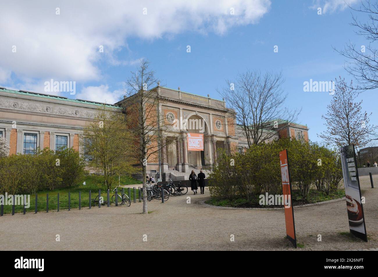Copenhagen/ Denmark/20 April 2024/ Statens museum for kunst of antional museum of arts or national gallery of Denmark building in danish capital. Photo.Francis Joseph Dean/Dean Pictures Not for commercial use only for editorial use Stock Photo