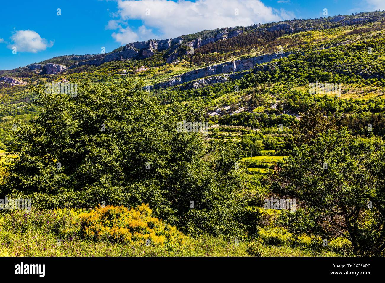 2023, Raimund Franken, Model Release:Not, Property Release: Not, Hrastovlje, SVN, Slovenia, Hrastovlje, Church of the Holy Trinity, defence wall Stock Photo