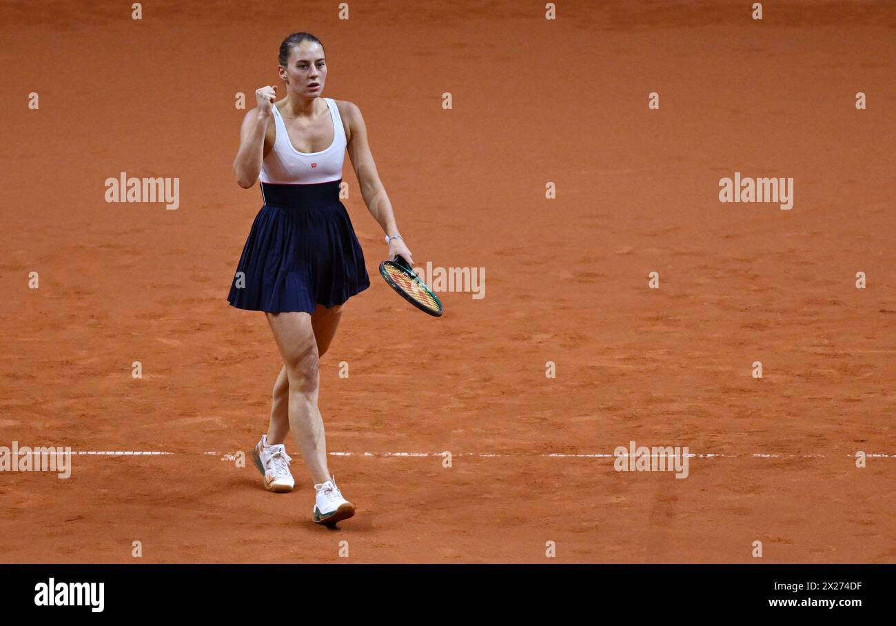 Stuttgart, Germany. 20th Apr, 2024. Tennis WTA Tour Stuttgart
