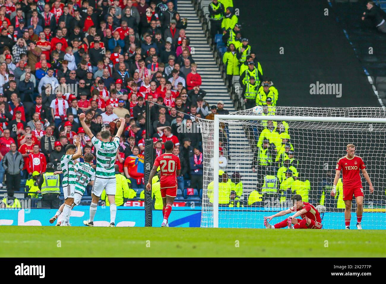 Glasgow, UK. 20th Apr, 2024. In the first round of the Scottish Gas Men ...