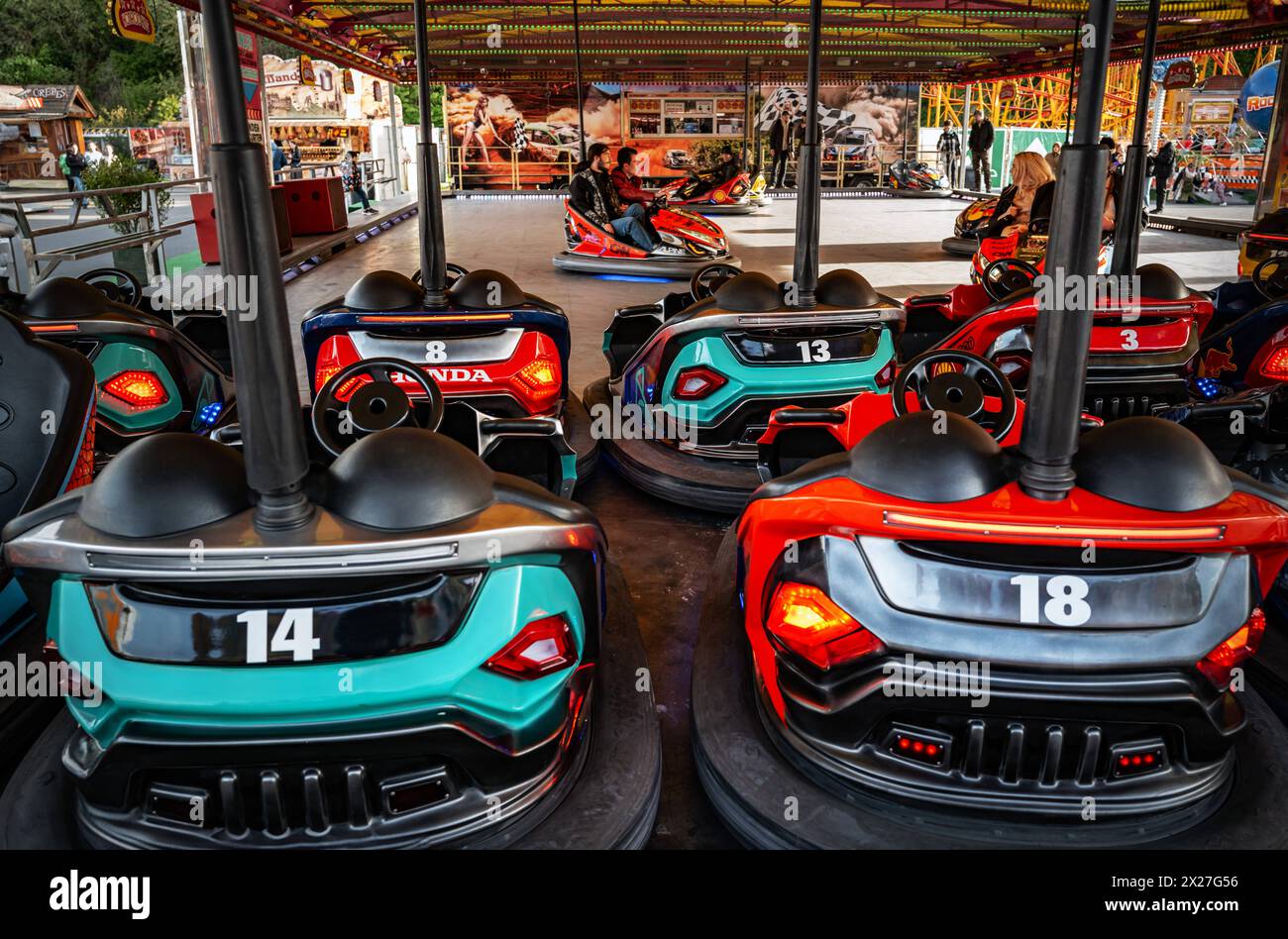 Berlin Zentraler Festplatz, Kurt-Schumacher-Damm, Frühlingsfest, Rummel