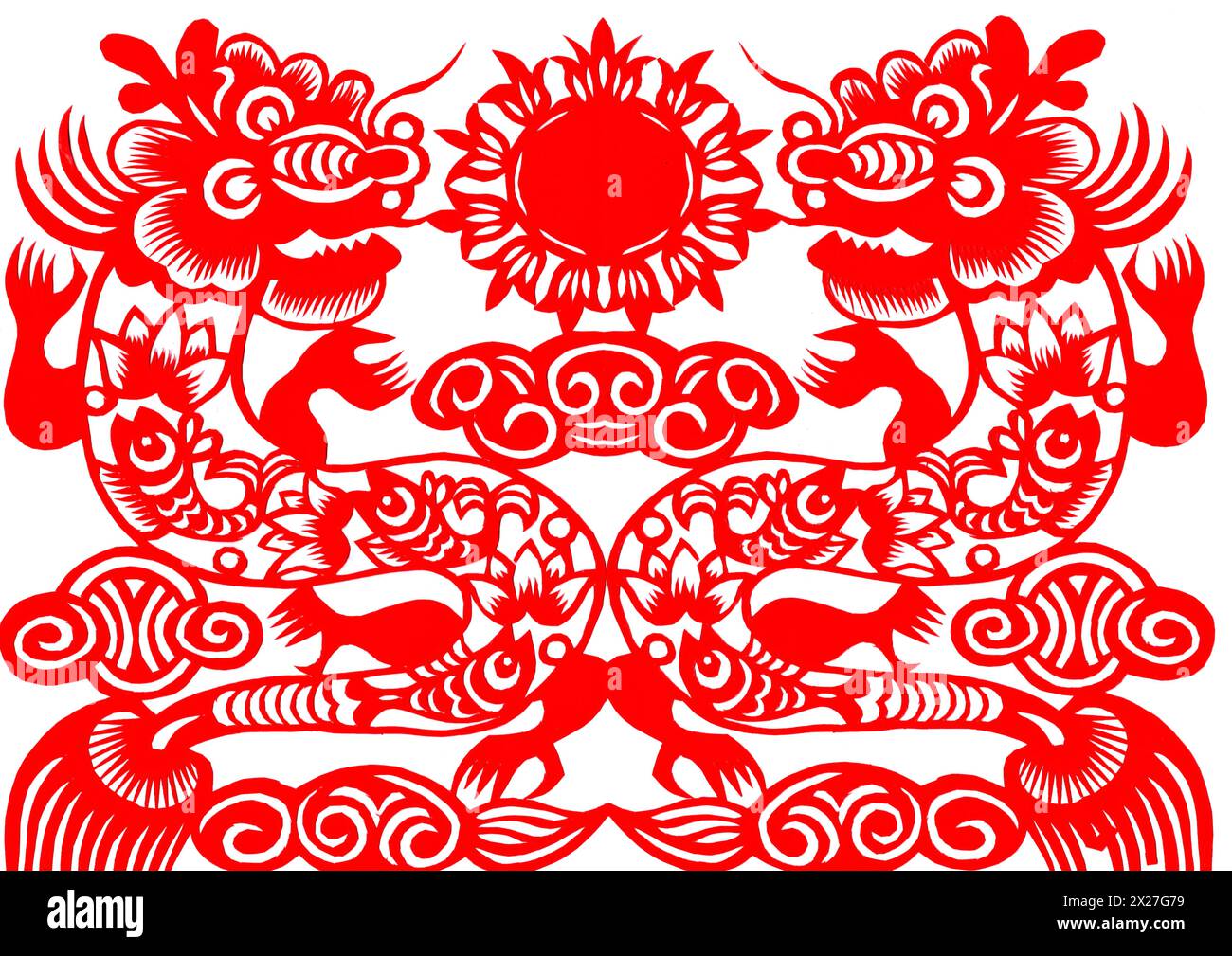 Paper Cuttings Dragon Stock Photo Alamy paper-cuttings-dragon-stock-photo-alamy