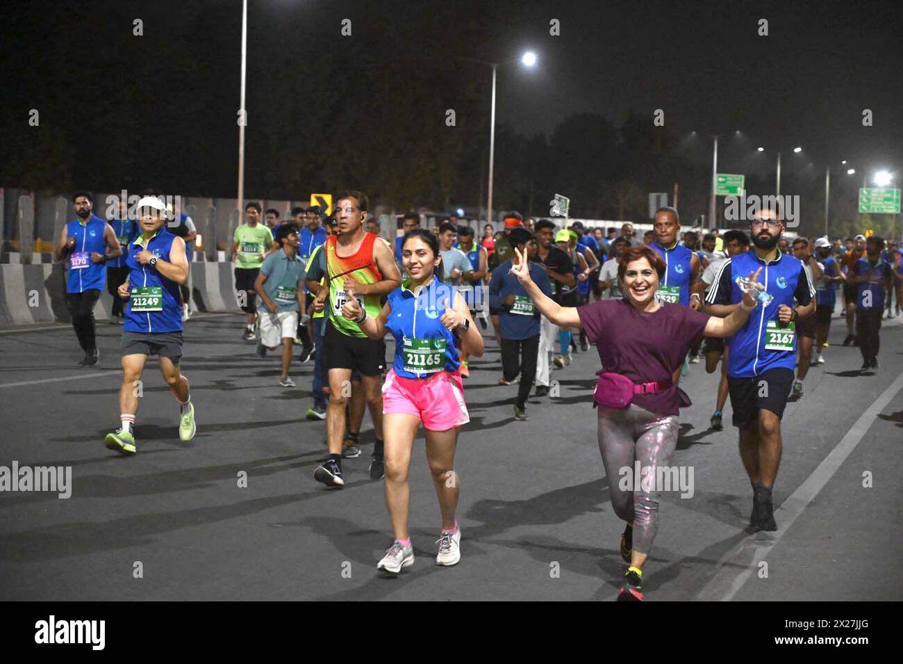 Gurugram, India. 20th Apr, 2024. GURUGRAM, INDIA APRIL 20 People