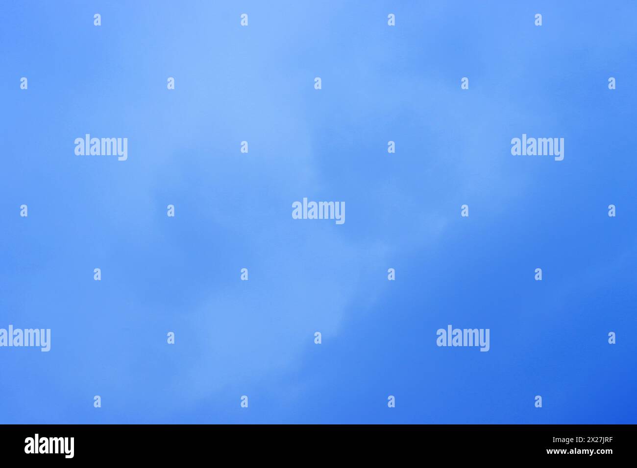 Abstract background of blue cloudy sky for design with copy space. Stock Photo