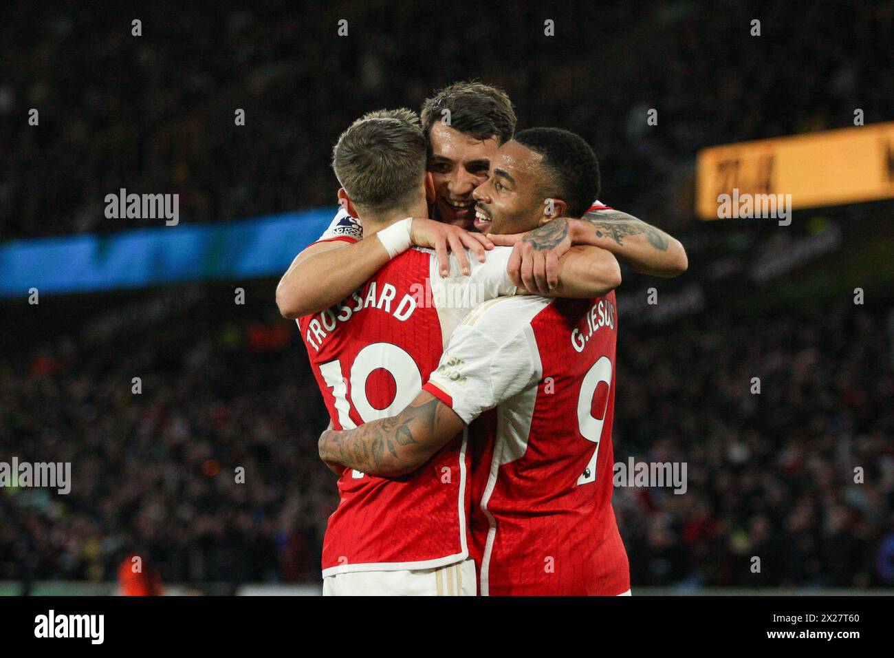 Molineux Wolverhampton On Saturday 20th April 2024 Leandro Trossard molineux-wolverhampton-on-saturday-20th-april-2024-leandro-trossard