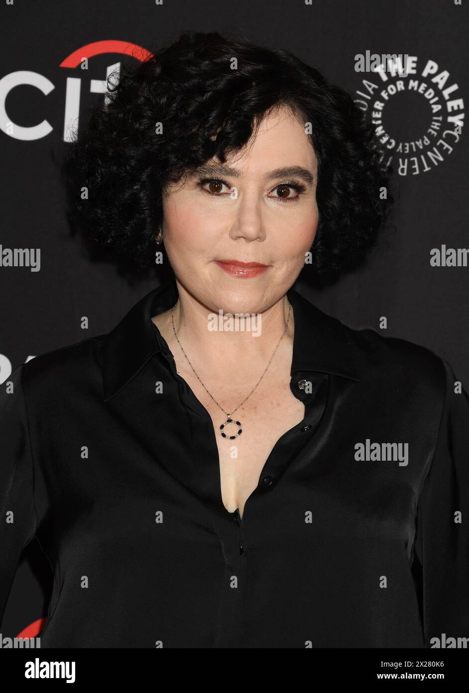 HOLLYWOOD, CALIFORNIA - APRIL 19: Alex Borstein arrives at Paley Fest LA 2024 - "Family Guy" 25th Anniversary Celebration at Dolby Theatre on April 19 Stock Photo