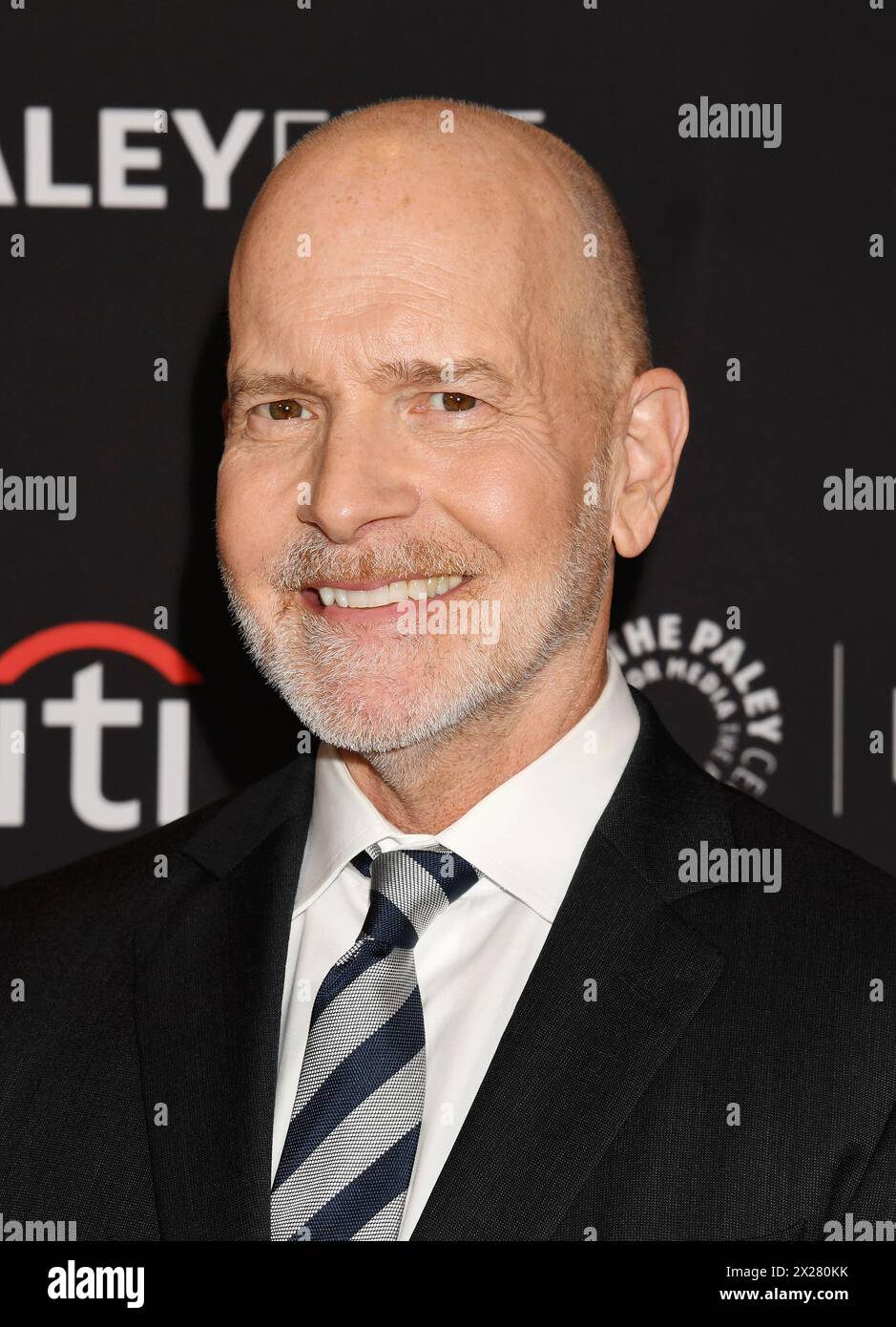 HOLLYWOOD, CALIFORNIA - APRIL 19: Mike Henry arrives at Paley Fest LA 2024 - 'Family Guy' 25th Anniversary Celebration at Dolby Theatre on April 19, 2 Stock Photo