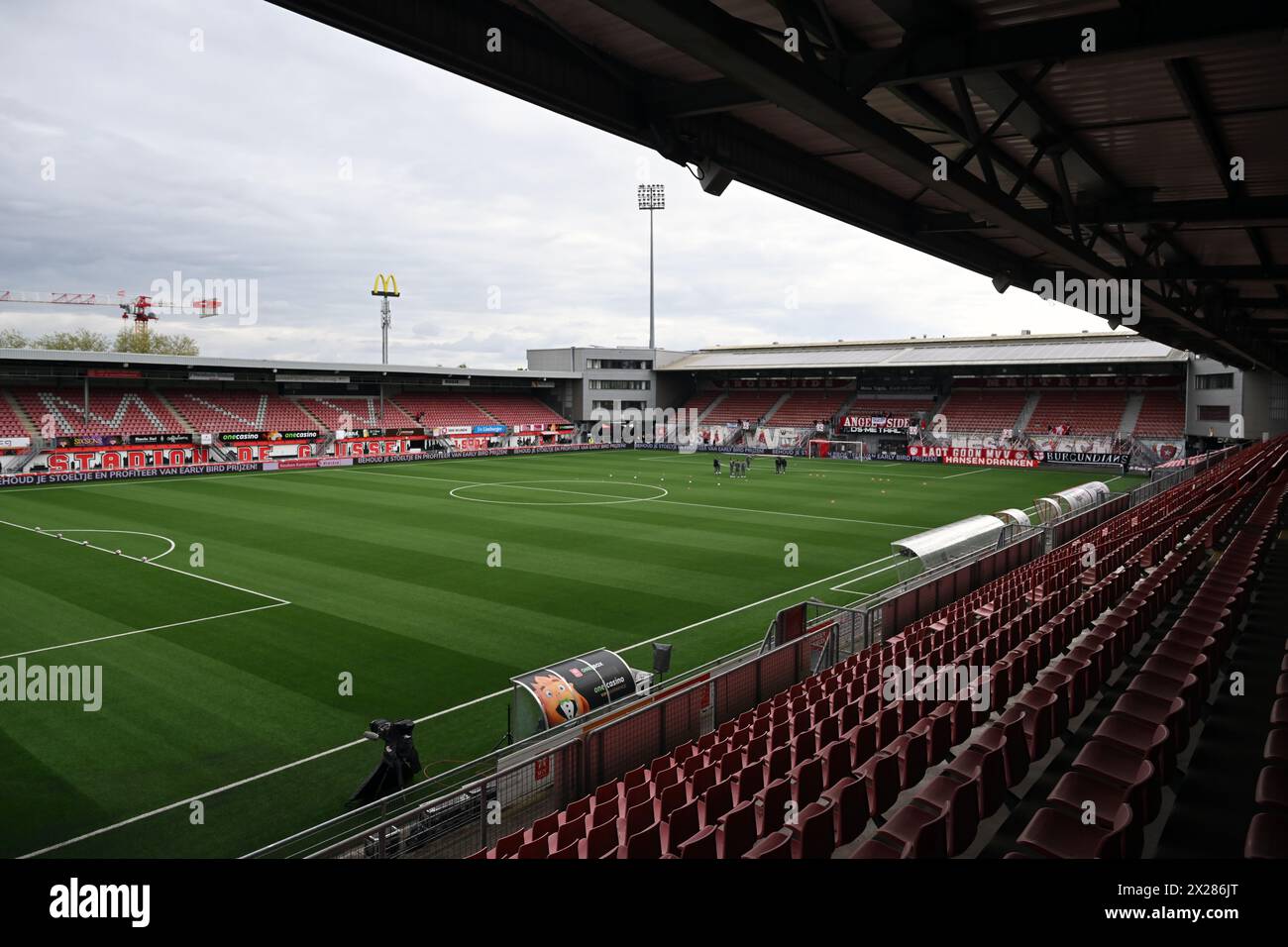 MAASTRICHT overview of stadium De Geusselt during the Dutch Kitchen