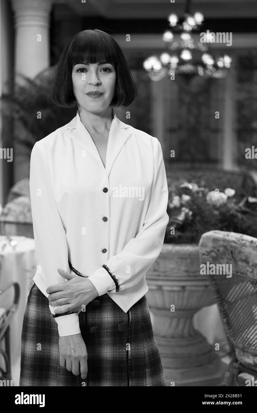he presentation of the TV series 'La Favorita 1922' in Madrid, March 20