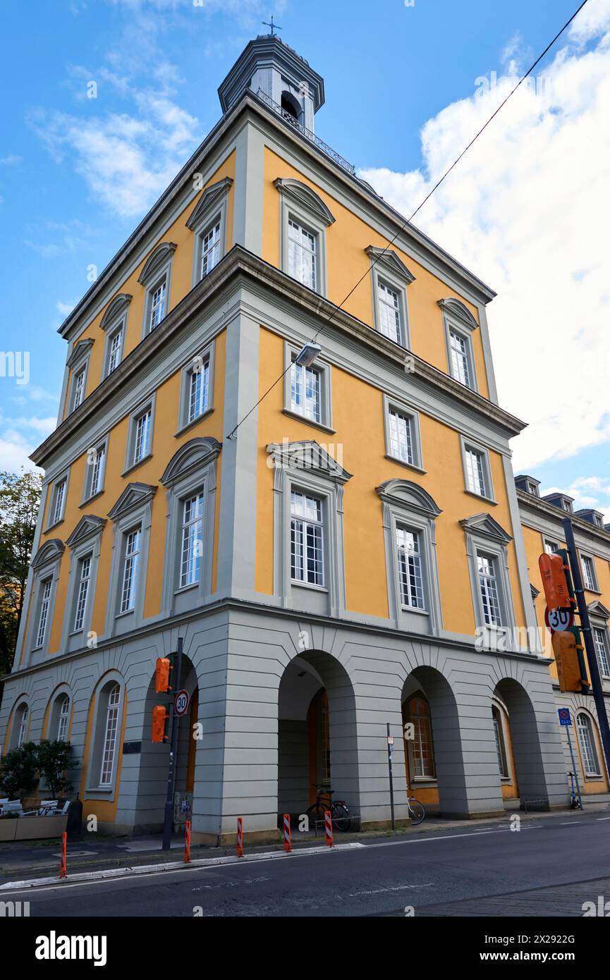 Fragmental view on the building of the Bonn university, Germany Stock Photo