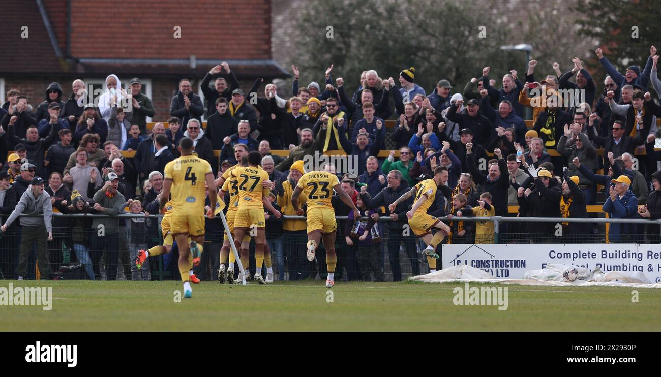 General view of Gander Green Lane home of Sutton United Football Club