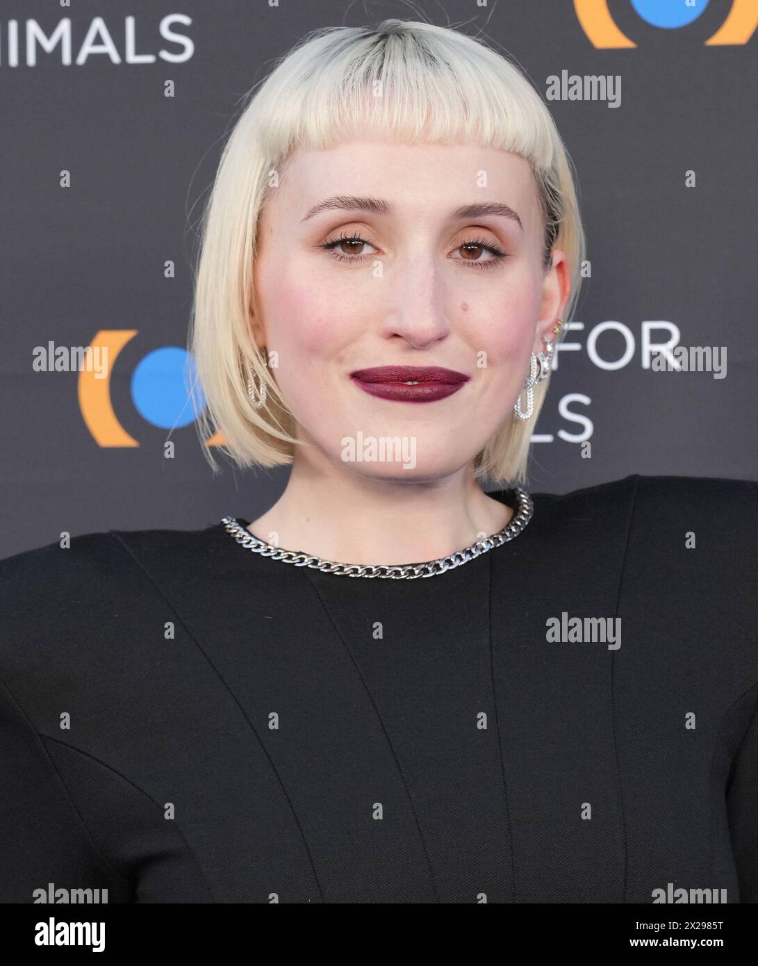 Harley Quinn Smith arrives at the The Mercy for Animals 25th Annual