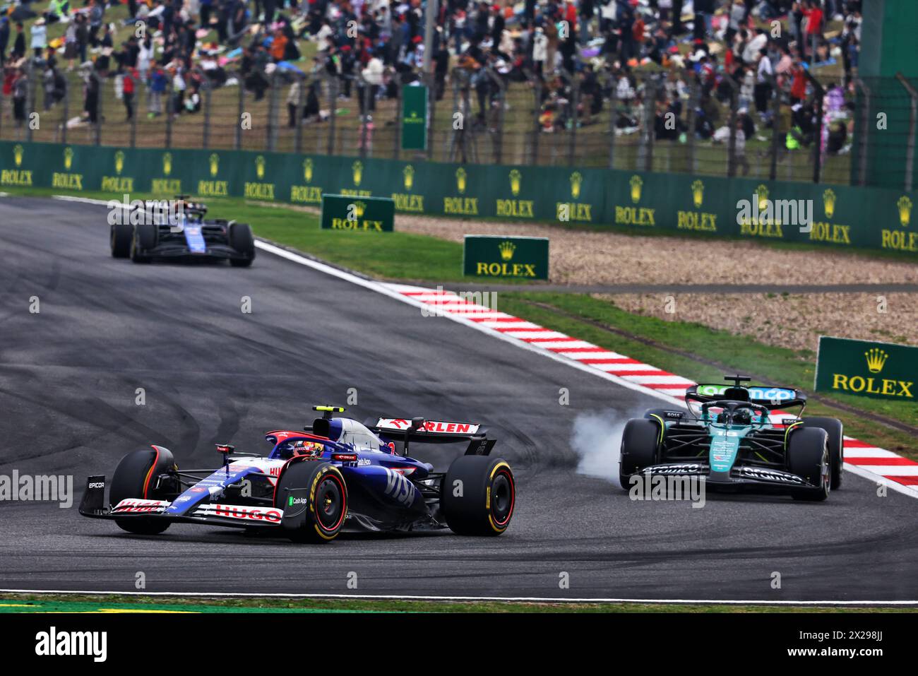  Shanghai, China. 21st Apr, 2024. Yuki Tsunoda (JPN) RB VCARB 01. 21.04. Motiv 