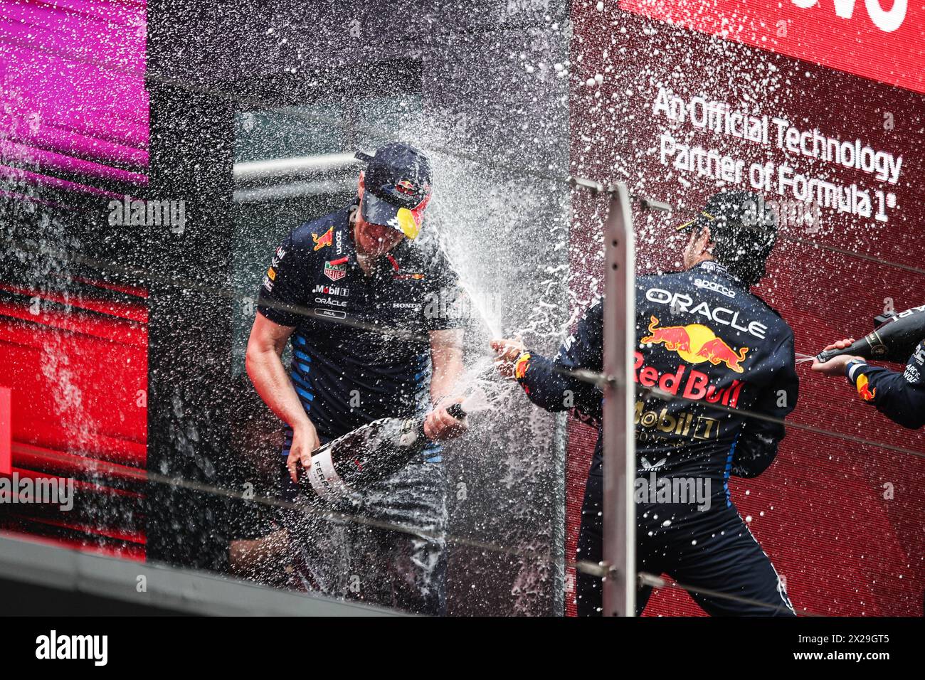 Engineering Bullpen MONAGHAN Paul, Chief Engineer & Car Engineering of Red Bull Racing ...