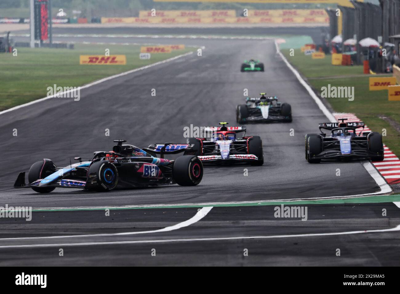 Shanghai China 21st Apr 2024 Esteban Ocon Fra Alpine F1 Team A524 21 04 2024 Formula 1 Shanghai China 21st Apr 2024 Esteban Ocon Fra Alpine F1 Team A524 21 04 2024 Formula 1