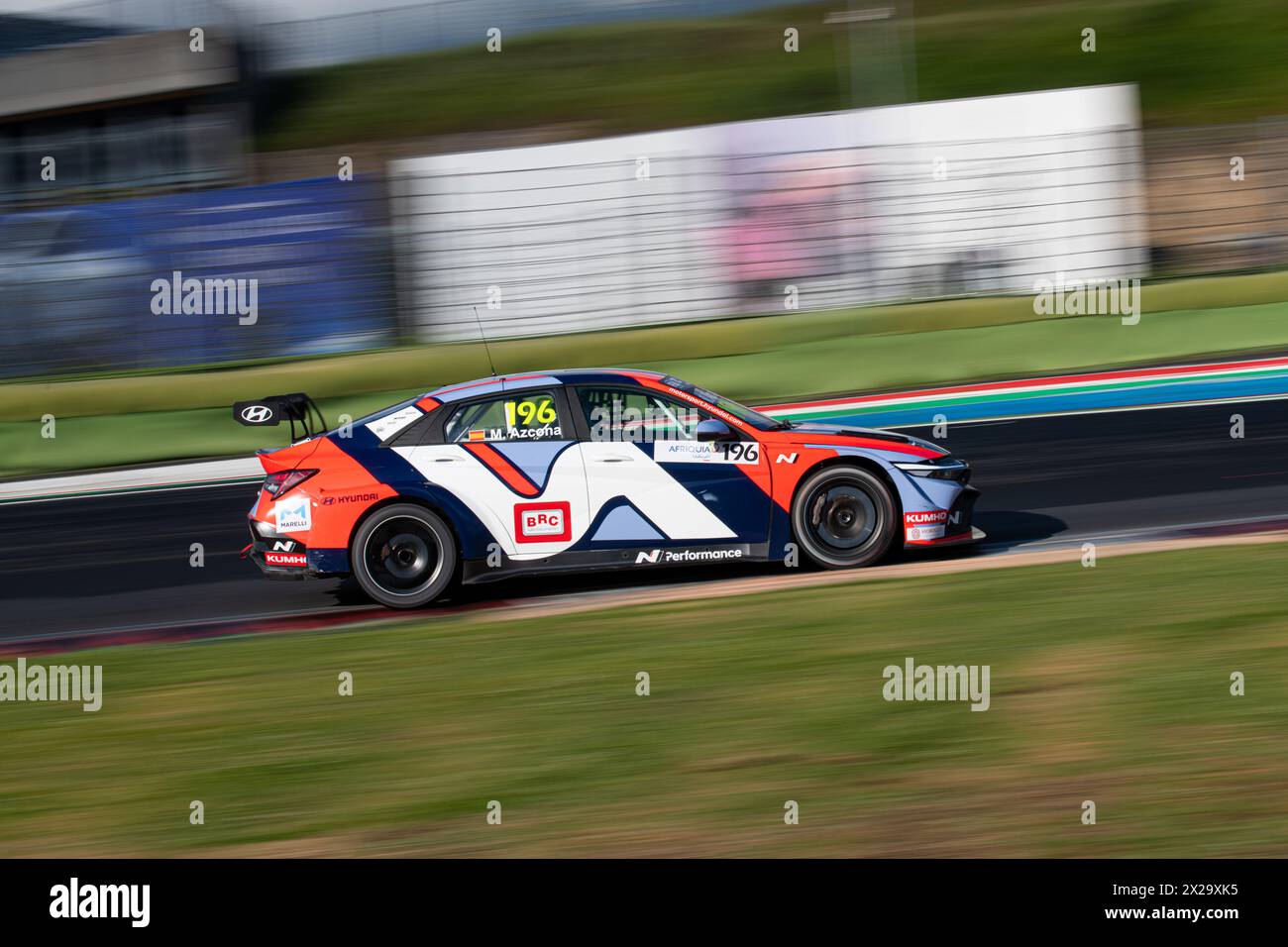 Vallelunga circuit, Rome, Italy 20-04-2024 - FIA TCR World Tour. Race ...