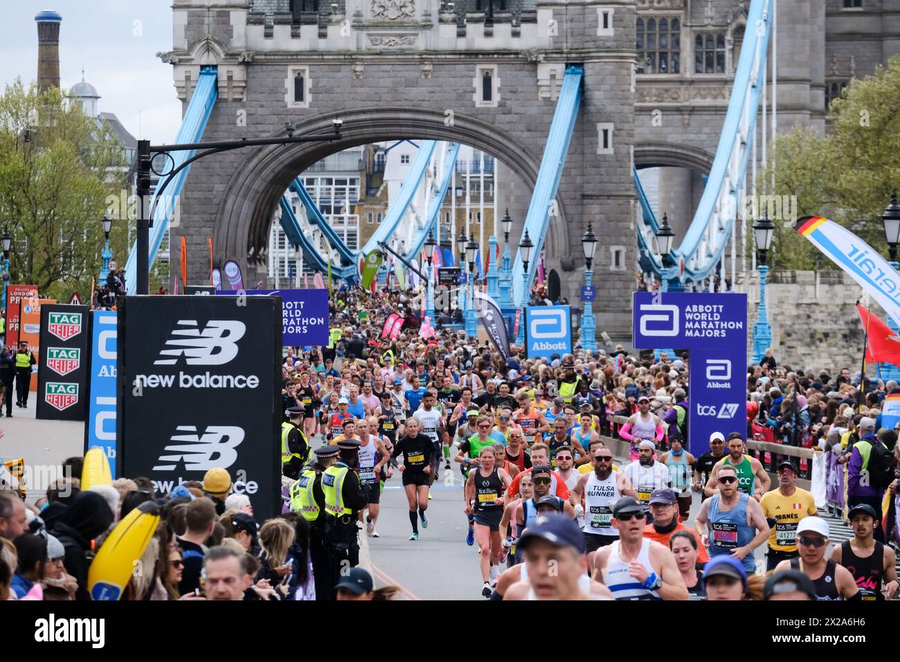 London, UK. 21st Apr 2024 The 2024 TCS London Marathon. Credit: Matthew ...