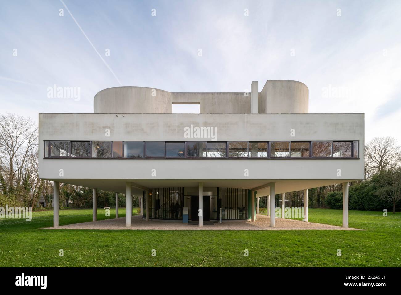 Poissy Bei Paris, Villa Savoye, 1929-1931 Von Le Corbusier Und Pierre 