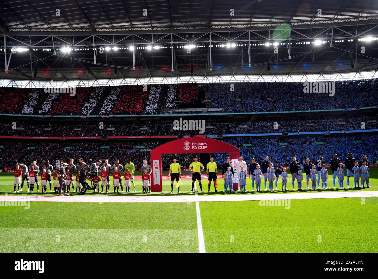 2024 fa cup final wembley line up hires stock photography and images