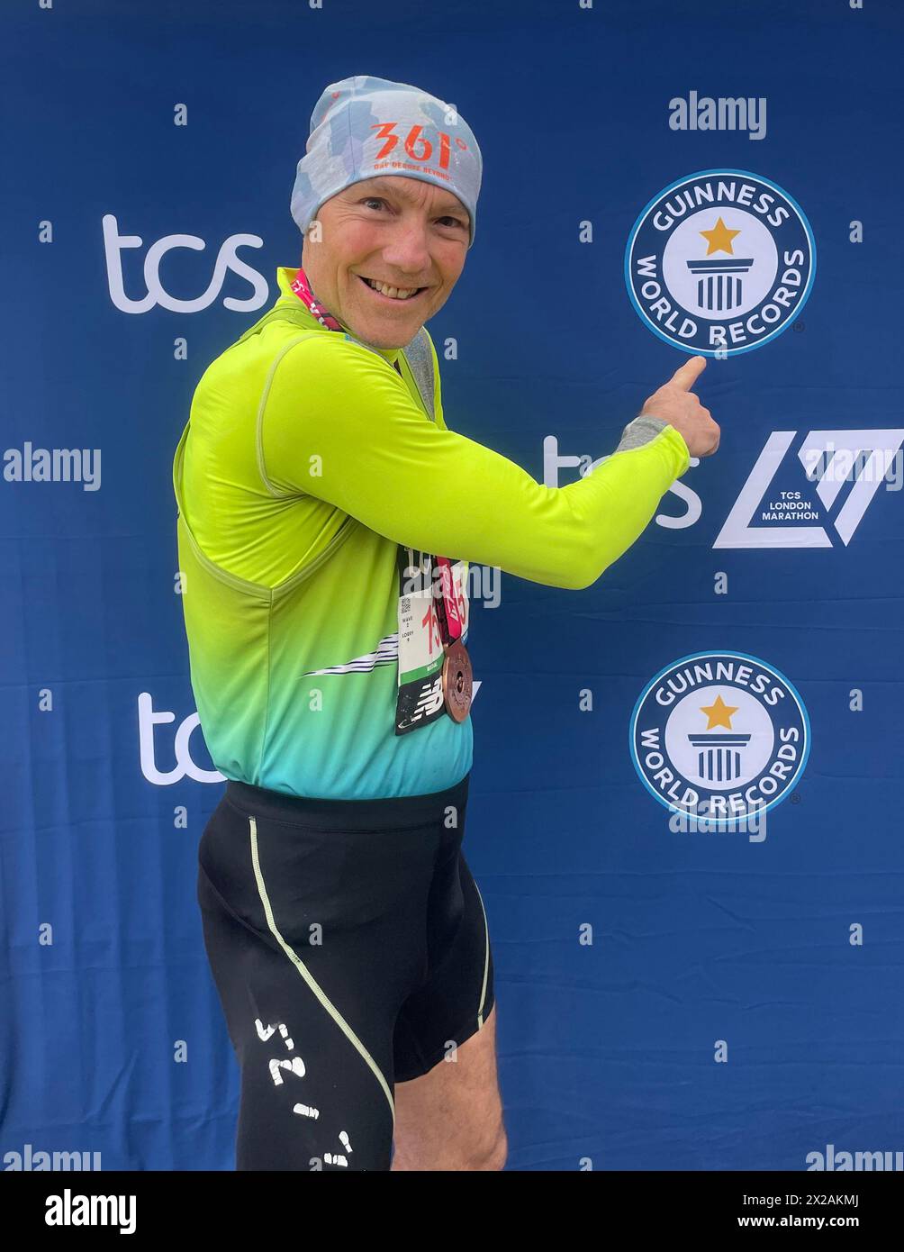 Steve Edwards, 61, from north Gloucestershire, has run a thousand