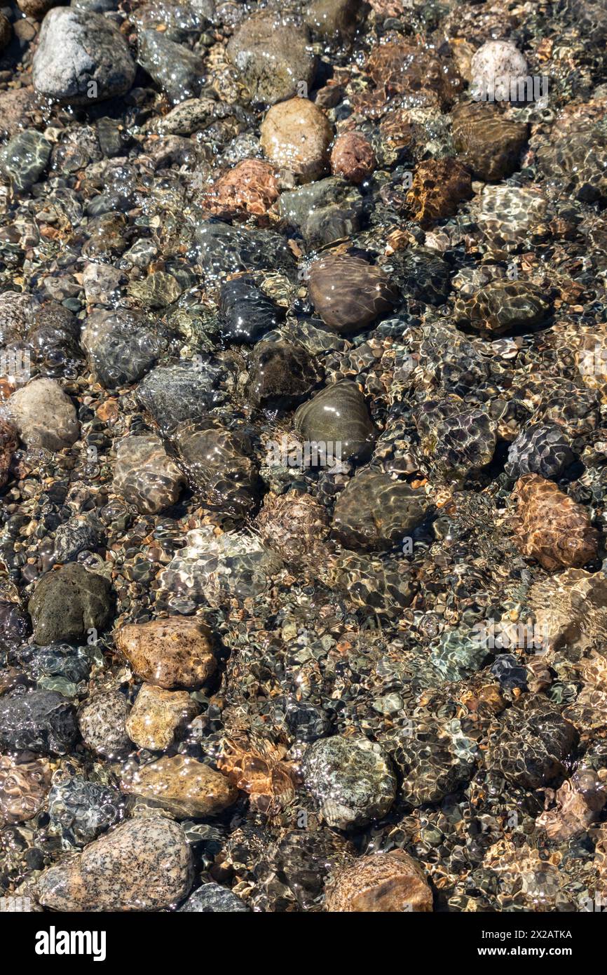 Wet sand with rocks and dirt hi-res stock photography and images - Alamy