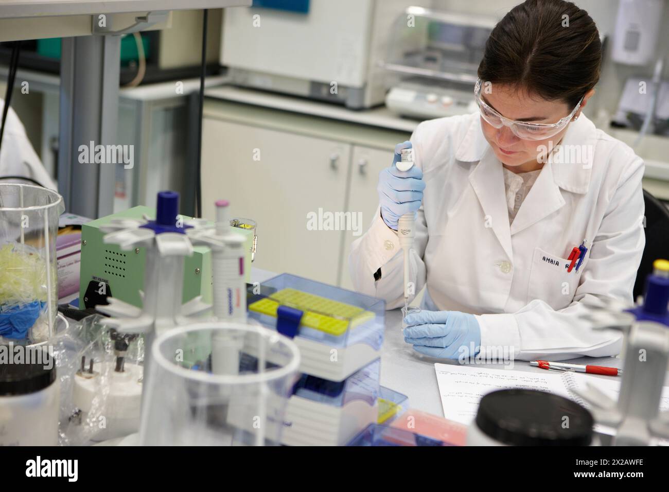 Synthesis Laboratory CIC nanoGUNE Nano science Cooperative Research Center Donostia San Sebastian Gipuzkoa Basque Country Spain Stock Photo Alamy