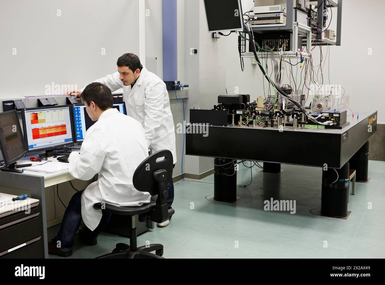 Nanooptics laboratory, AFM-Raman setup, SNOM, CIC nanoGUNE, Nanoscience ...