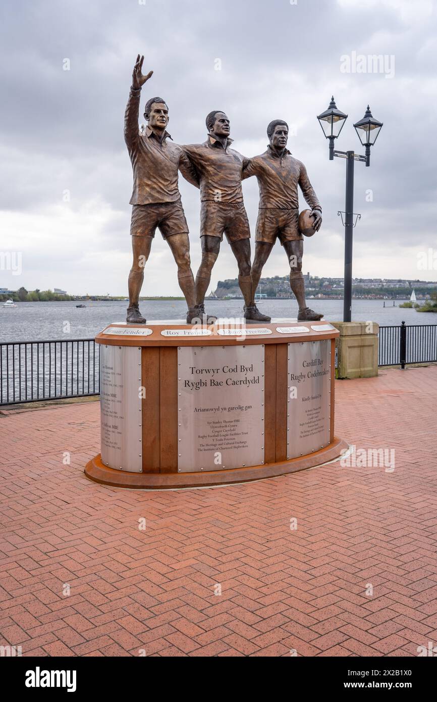 statue-celebrating-three-of-cardiff-s-rugby-players-who-successfully