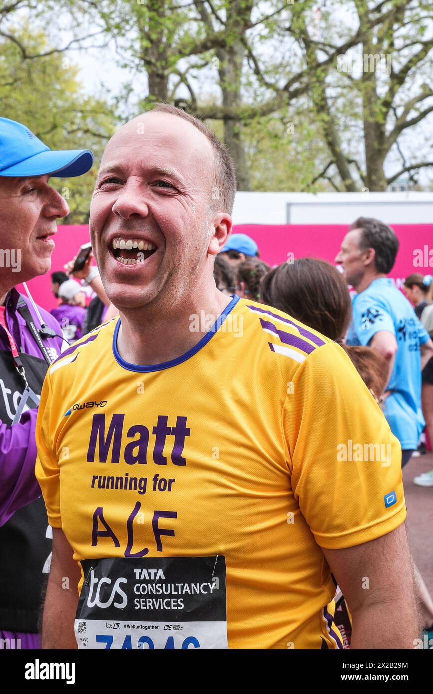 London, UK. 21st Apr, 2024. Matt Hancock, Former Secretary of Health