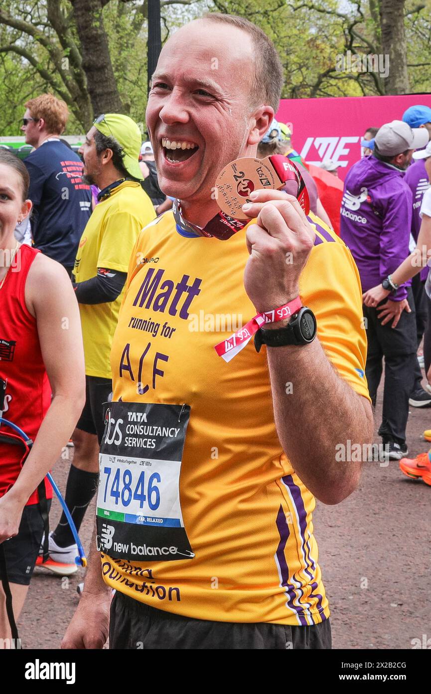 London, UK. 21st Apr, 2024. Matt Hancock, Former Secretary of Health