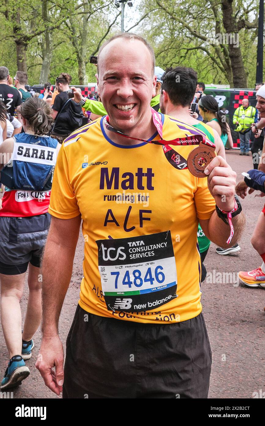 London, UK. 21st Apr, 2024. Matt Hancock, Former Secretary of Health