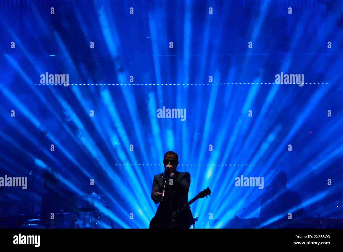 Paul Banks, vocalist of The New York alternative rock band; Interpol